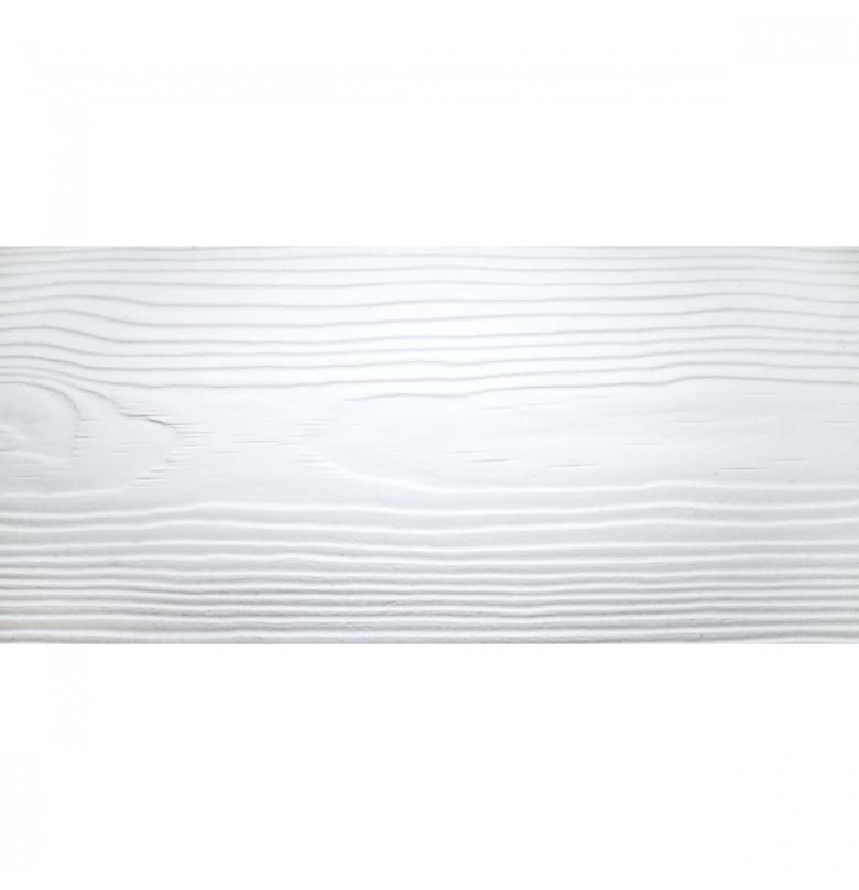 Сайдинг Фиброцементный Cedral Lap WOOD С01 (Белый Минерал)