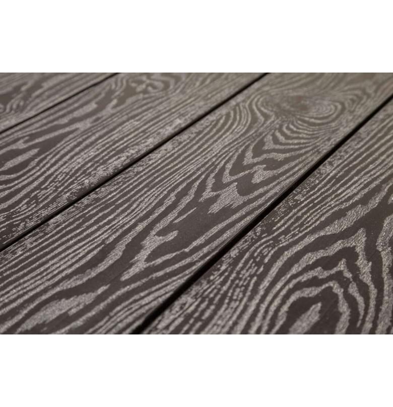 Террасная Доска ДПК SaveWood Standard-Plus Ornus (T) темно-коричневый 3 пог.м.